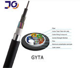 Outdoor armoured 24 cores single mode fiber optic cable GYTA GYTA