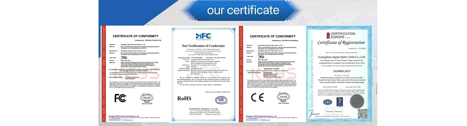 cable de fribra óptica aéreo