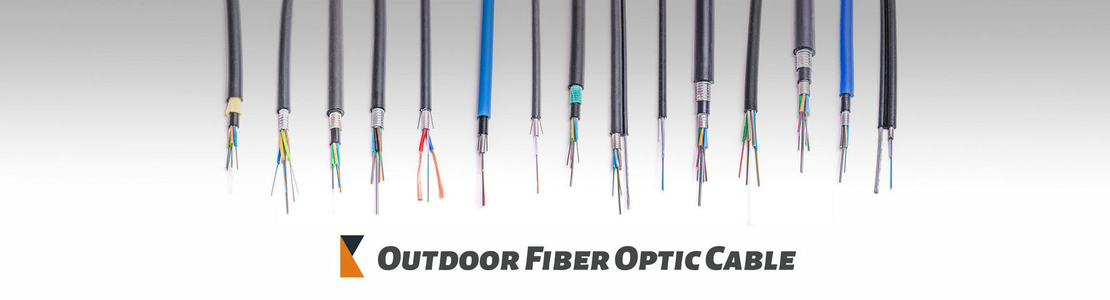 Cable de fribra óptica al aire libre