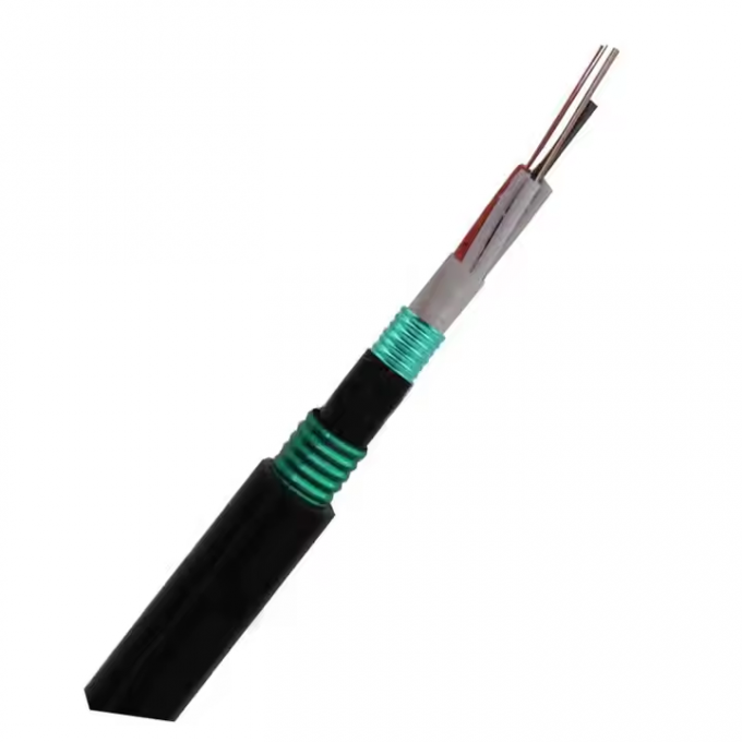 Cable de fibra &oacute;ptica GYTS53-96 n&uacute;cleos de doble blindaje para exteriores, doble cubierta, G652D, enviado el mismo d&iacute;a 8