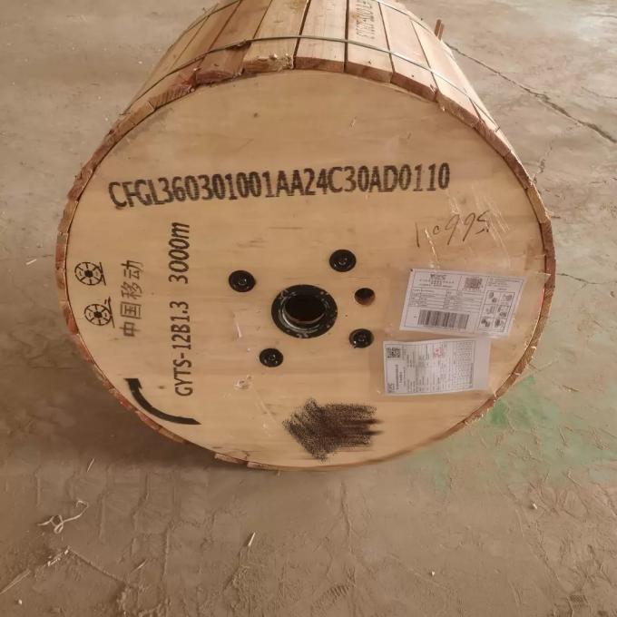 Cable de fibra &oacute;ptica GYTS53-96 n&uacute;cleos de doble blindaje para exteriores, doble cubierta, G652D, enviado el mismo d&iacute;a 11