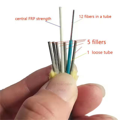 12Fo Fiber Optic ADSS Cable Adss 12 Core Price Per KM Fiber Optical Cable Self Support With Roll Drum Packing