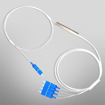 FTTH Mini Steel Tube Bare Plc Splitter 1x2 1x4 1x8 1x16 Fiber Optical Splitter