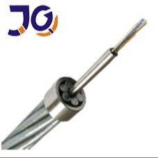 Calidad  OPGW Optical Power Ground Wire Fiber Optic Cable 24 48 Core for Power Transmission Systems fábrica
