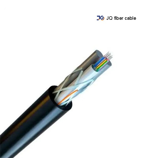 Cable de fibra óptica ASU Mini ADSS - Unitubo aéreo de 6-12 núcleos