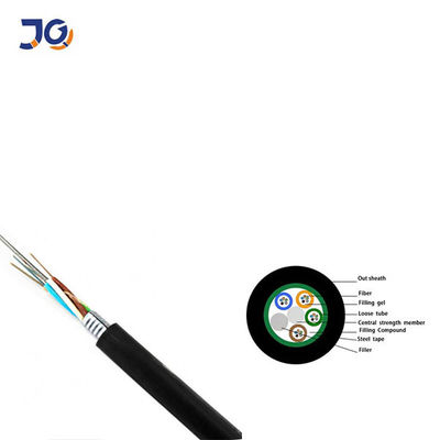 Conducto acorazado 24 del cable GYTS de la fibra cable de fibra óptica de 48 96 144 288 corazones