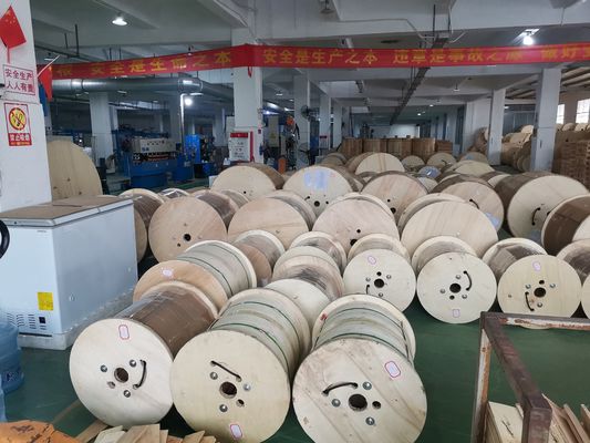 MGXSTV Retardante de llama Cable de fibra blindada LSZH Color azul G652D 6 12 24 48 núcleo Cable de fibra óptica de la mina