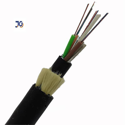 Sola chaqueta Armoring de Mini Span el 100m ADSS 24 48 cable óptico de la fibra de 72 bases para la antena