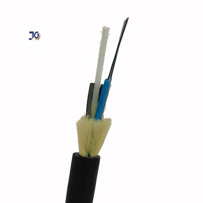 12 cable de fribra óptica al aire libre del solo modo SM 9/125 G652D ADSS 12 de la base