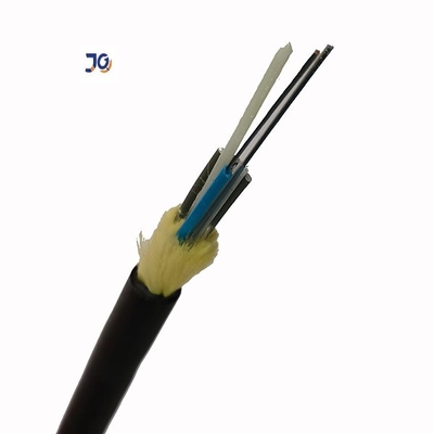 Fuerza ADSS 16 de FRP 24 36 cables de fibra óptica al aire libre de la base G.652d