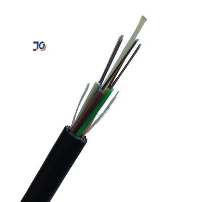 Todo el del dieléctrico cable de fribra óptica del conducto de la base SM G.652D del metal GYFTY 12 no