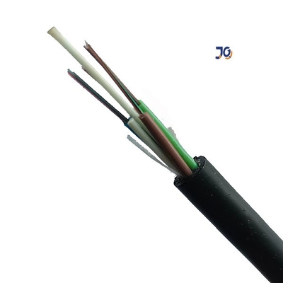 Conducto aéreo GYFTY G625d 12 24 cables ópticos de la fibra de 48 bases con el miembro de fuerza de FRP