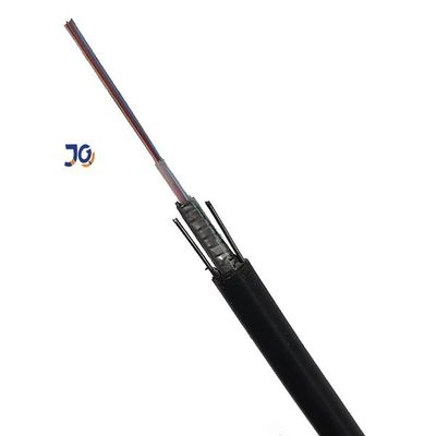 Cable de fribra óptica de alambre de acero unimodal acorazado al aire libre del cable GYXTW de la fibra