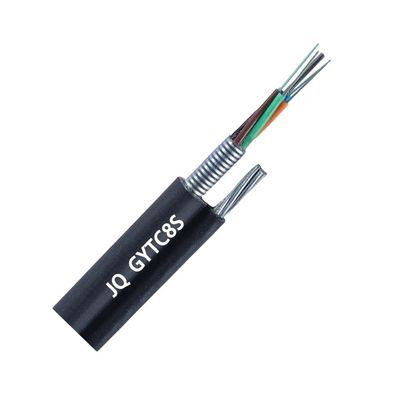 Cable de fibra óptica aéreo autoportante en forma de ocho GYTC8S para uso en exteriores 24 48 núcleos