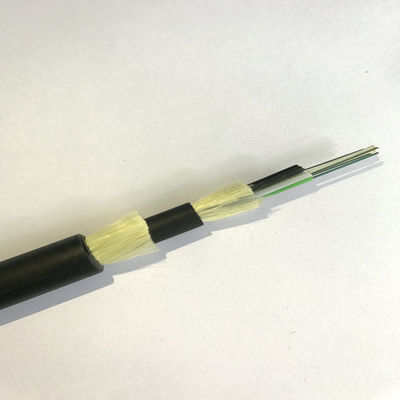 Atraviese la base 8 12 del cable ADSS 6 de la fibra de la antena de los 50m 24 cables de fribra óptica al aire libre de 48 bases