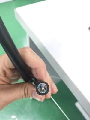 Cable de fibra óptica 96 de la base del conducto al aire libre acorazado del cable fibroóptico GYTA