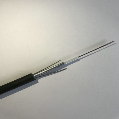 Cable de fribra óptica aéreo 2 4 6 8 10 12 acorazados de GYXTW 24 bases el 1km