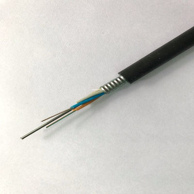 Cable de fibra óptica 96 de la base del conducto al aire libre acorazado del cable fibroóptico GYTA