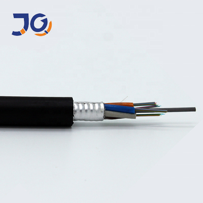 Cable de fibra óptica 96 de la base del conducto al aire libre acorazado del cable fibroóptico GYTA