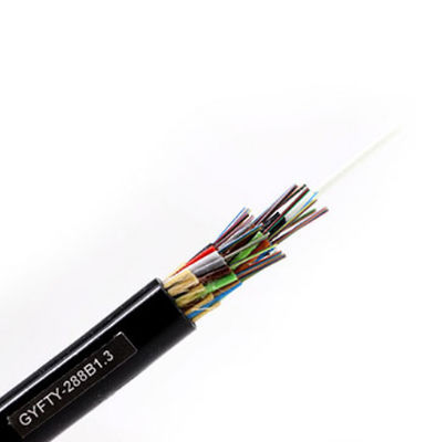 Cable del optica del fibra del solo modo SM de la base del cable de fribra óptica al aire libre 144