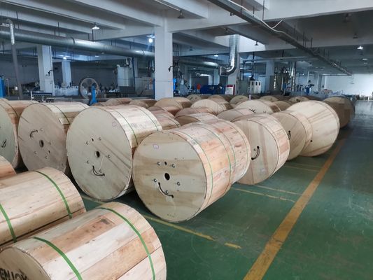 G652D GYTZA de modo único para exteriores 4c 12c 36c 72c 96c Cable de fibra óptica ignífugo