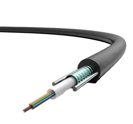GYXTW Cables de fibra óptica de núcleo SM MM 6 con tubo único blindado