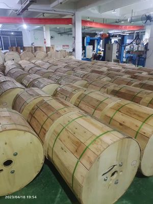 ADSS 12 24 palmos el 100m los 200m Armid de 48 bases cuenta un cuento el cable de fribra óptica al aire libre