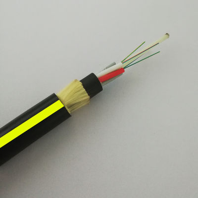 Cable de fibra óptica de 2 km de modo único 12 24 48 144 núcleos