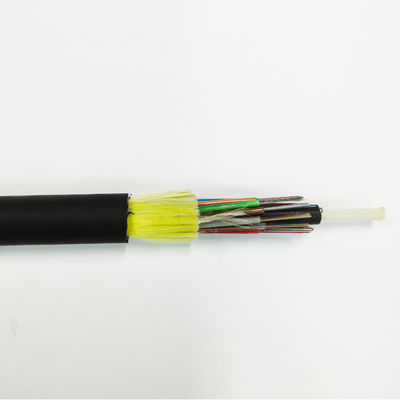 Cable de fibra óptica de aire ADSS de chaleco único Modo único Resistencia del hilo de aramida