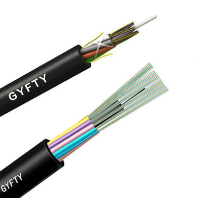 GYFTY Cable de fibra óptica autoportante 12 48 núcleo de conducto enterrado directo Cable subterráneo exterior
