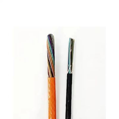 Cable de fibra óptica soplada por aire GCYFY de 2 a 144 hilos monomodo para microconductos exteriores