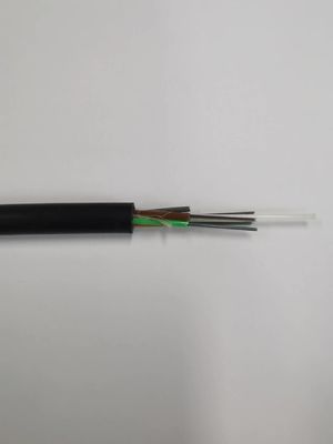 GYFTZY Cable óptico de fibra óptica sin metal sin blindaje G652D retardante de llama LSZH con 4 núcleos de modo único