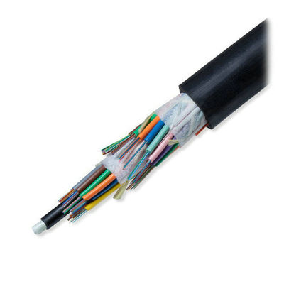 Cable de fibra óptica de 144 núcleos para exteriores GYFTY GYTY, cable de telecomunicaciones de tubo holgado multimodo
