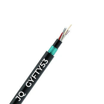GYFTY53 Cables blindados para exteriores de doble envoltura de fibra óptica de resistencia no metálica