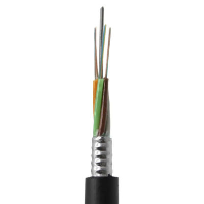 48 60 72 96 núcleo de modo único Cable blindado de fibra óptica GYFTA con núcleo reforzado para uso en equipos de red FTTH