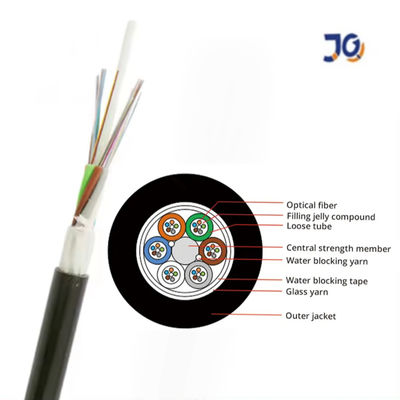 Modo único Tubos sueltos Cables de fibra no metálica Cables de fibra óptica GYFY Cables ópticos de soplado de aire