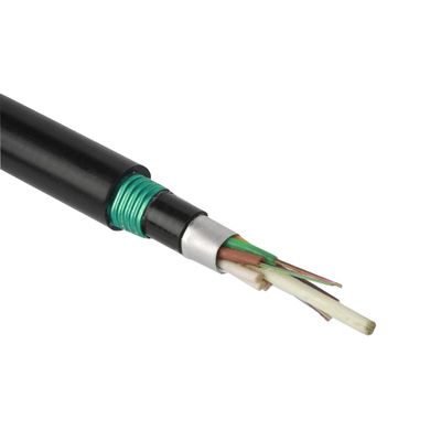 Cable de fibra óptica bajo tierra GYTA GYTA53 24 48 96 144 G652D SM Cable blindado de fibra óptica