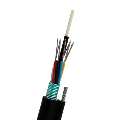 4 6 12 24 48 96 144 núcleo G652D de modo único Figura 8 Fibra óptica exterior Cable blindado GYFTC8S