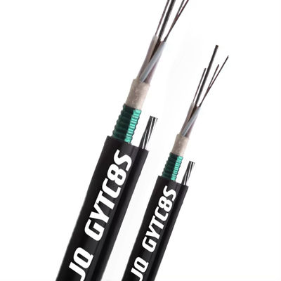 2- 144 núcleo de modo único Cable óptico blindado para exteriores GYXTC8S/GYTC8S Autoportante aéreo Figura 8 Estructura