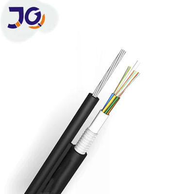 G652D Modo único Fibra óptica exterior Figura 8 Cable blindado GYFTC8A alambre de acero roscado Refuerzo