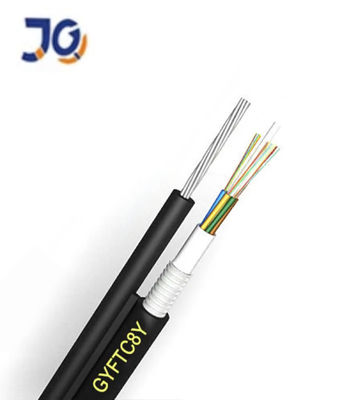 GYFTC8Y Fibra óptica al aire libre Figura 8 Cable de tubo suelto de FRP de resistencia del miembro del cable aéreo