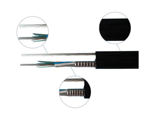 Figura 8 del cable blindado de fibra óptica aérea exterior GYTC8A GYFTC8A