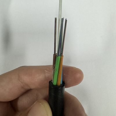 FRP Miembro de la resistencia LSZH Cable de fibra óptica de envolvente GYFTZY tubo suelto de fibra óptica exterior