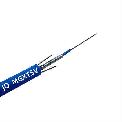 Cable de fibra óptica blindado resistente al fuego MGTSV MGXTSV, cable de comunicación ignífugo de grado minero