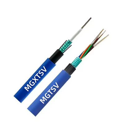 2-144 Núcleos MGXTSV/MGTSV Cables de fibra óptica ignífugas A prueba de explosión Cables de fibra óptica