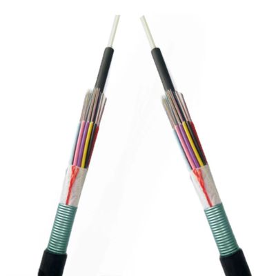 PSP Blindado para exteriores Todo cable de fibra óptica seca GYFS blindado con cinta de acero o FRP