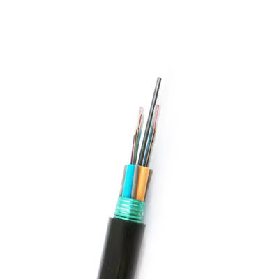 Cable de cinta de fibra óptica GYDTS tubo suelto con cinta de acero corrugado