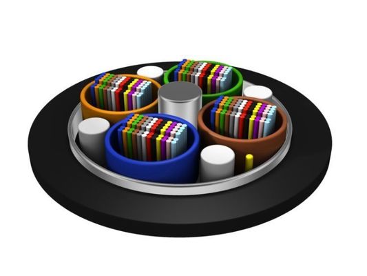 GYDTA cable óptico de cinta de fibra de capas con cinta de aluminio