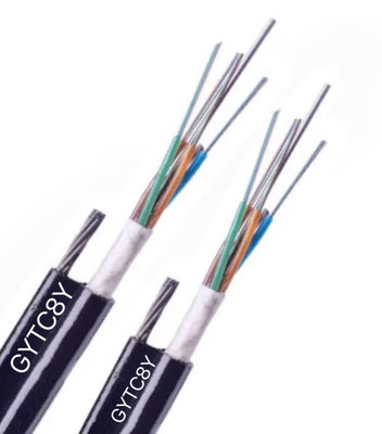 Cables ópticos de carga aérea autoportantes Figura 8 GYTC8S GYTC8A GYTC8Y