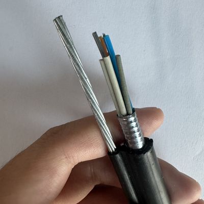 Figura aérea 8 GYXTC8S GYTC8A GYXTC8Y GYTC8S Cable de fibra óptica con cable de acero